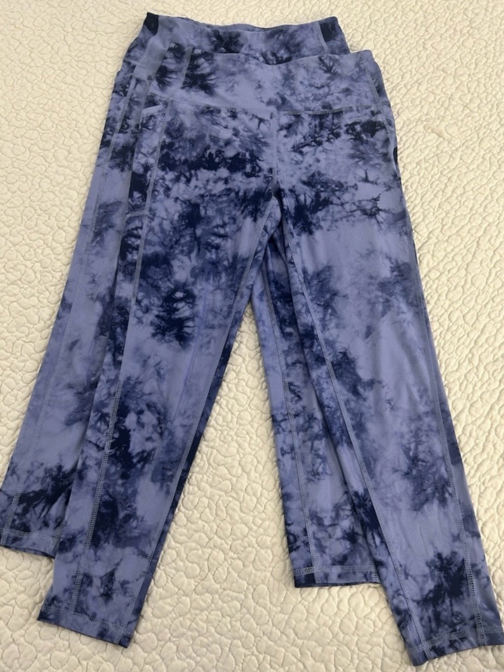 DSG Women’s Navy Tie-Dye Leggings- medium (Lot of 2)